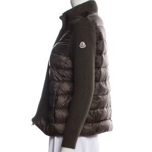 Moncler | Maglione Tricot Cardigan Jacket | Olive Green - Sz.L